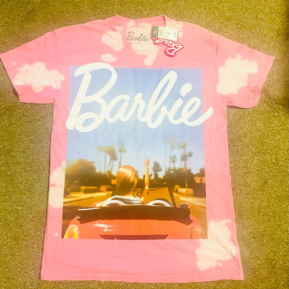 Barbie Pink Tie Dye Shirt|Medium|Unisex|NWT